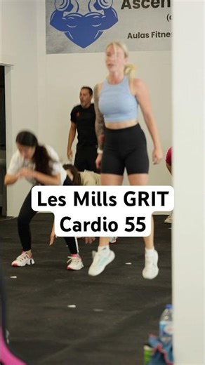 Les Mills GRIT Cardio 55 at Ascensão Family Gym — powered by adidas. ⚡