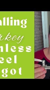 Installing Berkey Stainless Steel Spigot