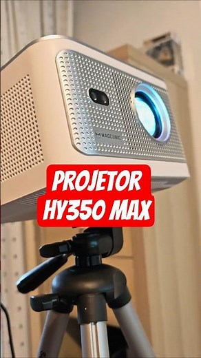 Hy350 Max da Magcubic em breve review no canal. #projetor #aliexpresshaul