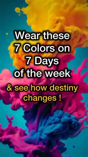 “Success chahiye? Pehle ye video dekho, phir kapde pehno!”👀💬 Comment “COLOR”🌈Get personal Guidance♥️