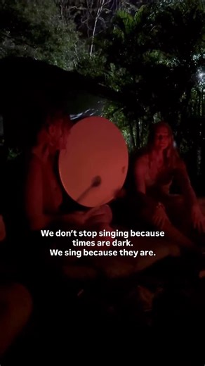 Mikaela Gold Sun ☀️ | Somatic Expression on Instagram: "Prayer is part of our ancestral enheritance. We are here at this very moment, doing the work we were placed here to do, because of the songs of our ancestors. Song is a prayer with wings. Prayer is how the ancient ways are remembered in our muscles and bones. Prayer songs wake up the cellular memory of what it means to live by the ways of the earth. It is a somatic and energetic process of uniting our hearts. Long before revolutions had nam