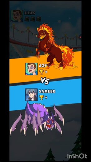 ARACATYX VS HORZARYX || DYNAMONS WORLD