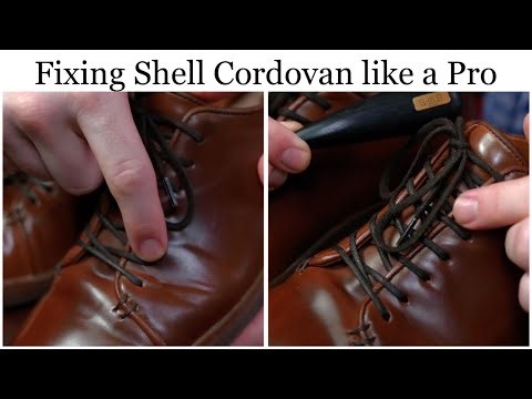 Shell cordovan care basics