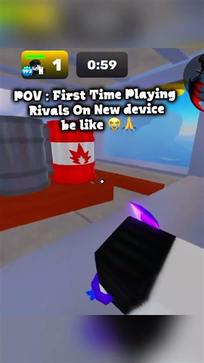 POV: FIRST TIME OF PLAYING RIVALS IN NEW DEVICE 😭💀