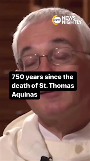 He was one of the most famous philosophers and Italian theologians of his time, one of the most influential religious figures of the Middle Ages and while he may have died 750 years ago today, the teachings of St. Thomas Aquinas still resonate in the 21st century. | EWTN News Nightly