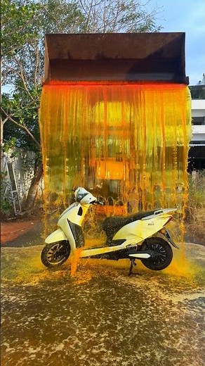 💧Your bike will be fine, no matter how hard it rains🛵