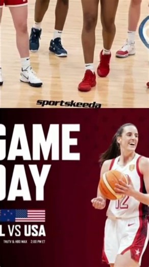 Caitlin Clark Sparks Team USA with Instant Offense vs Italy 🔥