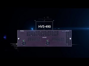 ビデオスイッチャー『HVS-490』｜朋栄