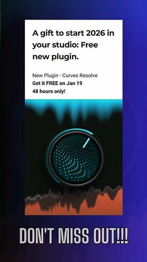 NEW FREE Plugin by Waves! Available for FREE(48 hours only) on the 19th