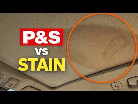 The Right Way To Remove Car Headliner Stains!