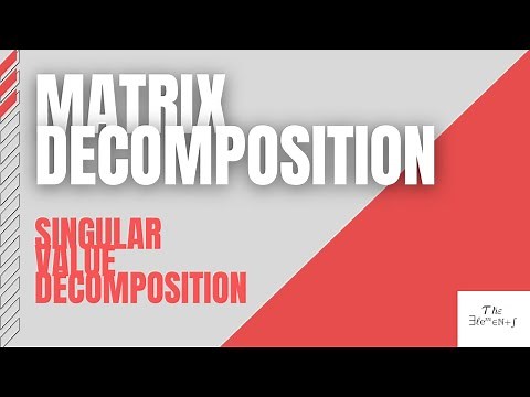 Example: 2x3 Singular Value Decomposition (SVD)