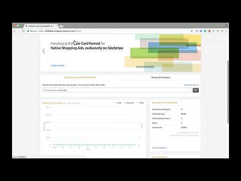 Intro to Amazon Associates Central