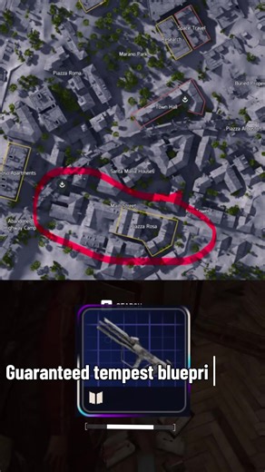 Temptest Blueprint Location for Buried City Night Raid
