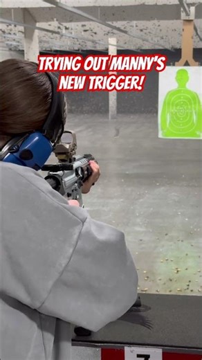 Sig MPX: Trying out Manny’s new trigger!