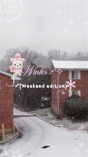 Winter morning routine (weekend edition) ❄️🪽🫧#winter #morning #grwm #morningroutine #thatgirl