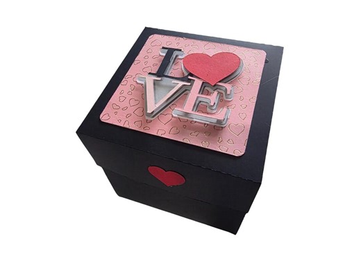 Explosion Box Templates for Silhouette Studio-digital Cut File-layered Box Design - Etsy