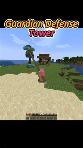 Minecraft Guardian Defense Tower