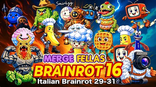 Brainrot开场歌曲16(动画OP) Brainrot Opening Song 16