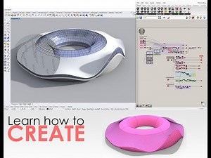 Architecture Way - How to use - 2nd video -Wave Building Rhino and Grasshopper