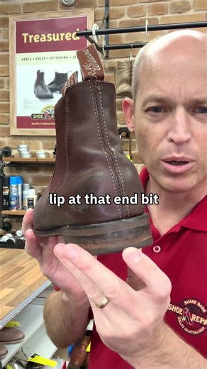 RM Williams boots starting to give you lip at the sole?
