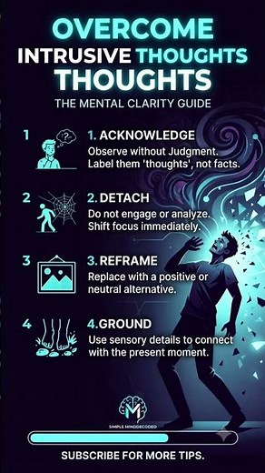 🧠 How to Overcome Intrusive Thoughts