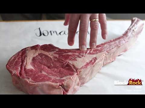 The best steak to cook on a hot steak stone By Black Rock Grill