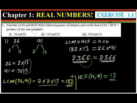 Class 10 Maths Ex 1.1 Q1 & Q2 Solved | CBSE Real Numbers 2024-25 | AK Virtual Maths