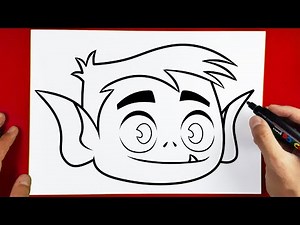 How To Draw Beast Boy Teen Titans Go
