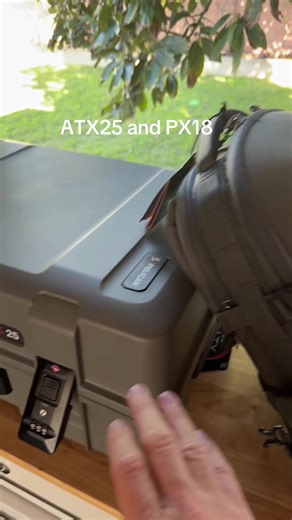 ATX28 x PX18 nesting feature for storage #traveltok