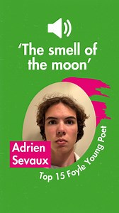 Adrien Sevaux, a Top 15 winner of the Foyle Young Poets of the Year Award 2024, reads winning poem 'The smell of the moon'. Read this year's winning poems and find out more about the Award: bit.ly/Foyle2024 | The Poetry Society