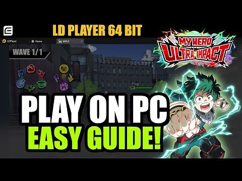 My Hero Ultra Impact | Play On PC Easy Guide!