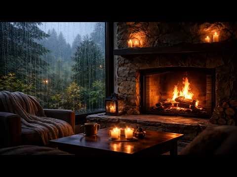 Απαλή Βροχή στο Δάσος για Χαλάρωση | Gentle Forest Rain for Relaxation