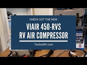 Features of the new VIAIR 450-RVS RV Air Compressor for Class A Motorhomes