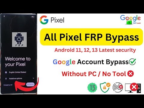 All Google Pixel 6, 6 Pro, 7, 7 Pro FRP Bypass Google Account Unlock (Without PC) Latest Update