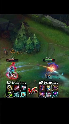 AD Seraphine vs AP Seraphine 🎵 Who Wins? | League of Legends