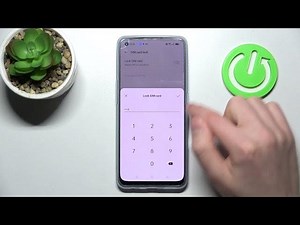 How to Set Up SIM PIN on your SIM Card in Oppo Reno 7 - SIM Ca...