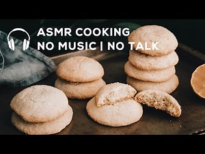 🎧 NO MUSIC | NO TALK - One lemon left? Try this LEMON TEA COOKIES recipe