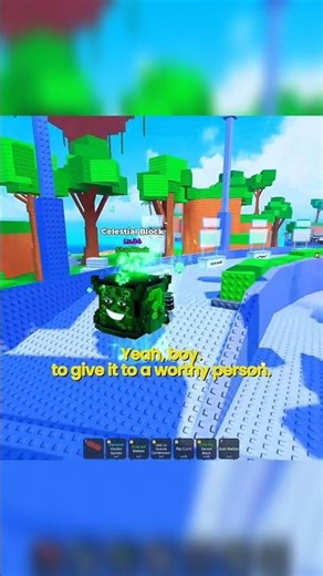 I Gave My RAREST Lucky Block to a RANDOM Player 😱 In Escape tsunami for brainrot