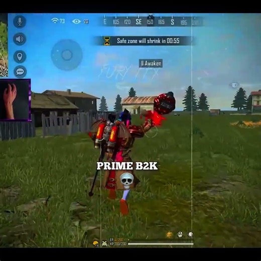 فري فاير 🔥: Prime B2K — أسلوب لعبه أفضل من المخترقين 🥶⚡