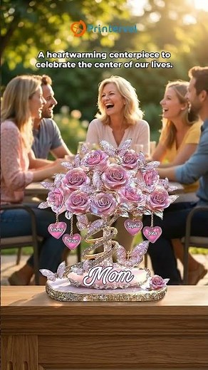 To My Mom – This Gift Holds All Your Children in One Place