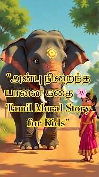 "Help the Good Elephant 🐘 | Children's Story | Tamil Kids Moral Story"#TamilKidsStory