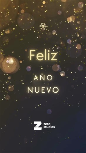 ¡Gracias a todos por habernos acompañado este 2025! Zeta Studios os desea un Feliz Año Nuevo 🎆✨