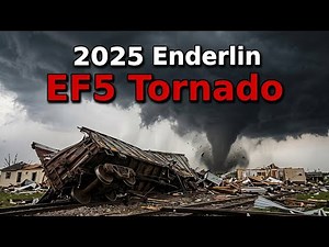 Enderlin's Devastating EF5 Tornado | Train Cars Derailed, Entire Communities Destroyed
