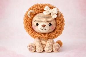 Crochet Lion Pattern | Fluffy Lion Amigurumi | Cute Seated Lion Plush | Baby Nursery Toy | Easy Crochet Animal PDF - Etsy Canada