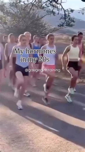 Hormones in my 20s versus my hormones after 40 😭