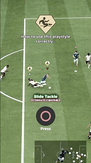 How to use slide tackle playstyle correctly. #fc26 #eafc26 #eafc #fut #fifa