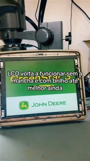 LCD MONITOR GS3, COM MANCHAS. ESSE LCD E FEIRO EM CAMADAS ! #johndeere #johndeeretractor