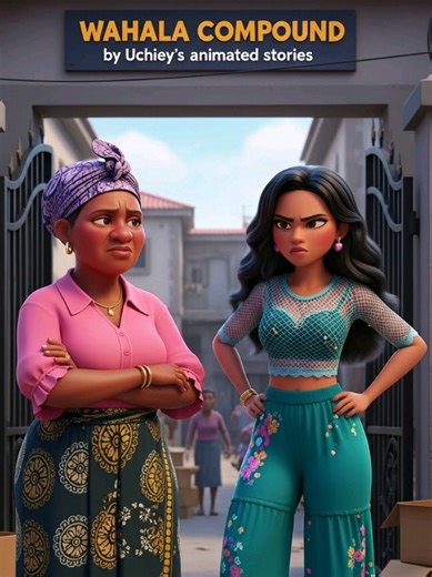 Wahala compound episode 2. #shortdrama #shortstory #foryou #animatedstory #viral