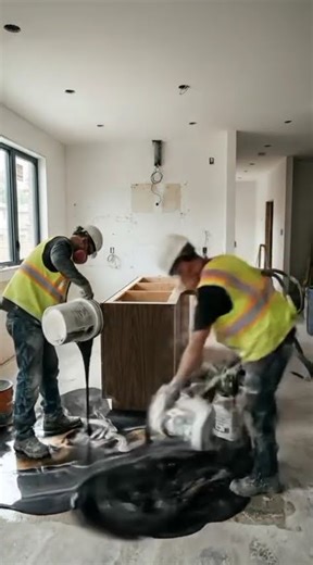 You won’t believe this || Before & After the Best modern kitchen makeover Today #shorts