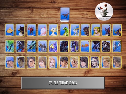 Triple Triad – Final Fantasy VIII Deck | 110 or 120 Cards | Newly Redesigned Edition | 10 Exclusive Cards | Premium Fanmade - Etsy